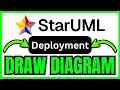 How To DRAW Deployment Diagram In StarUML QUICK EASY 2026