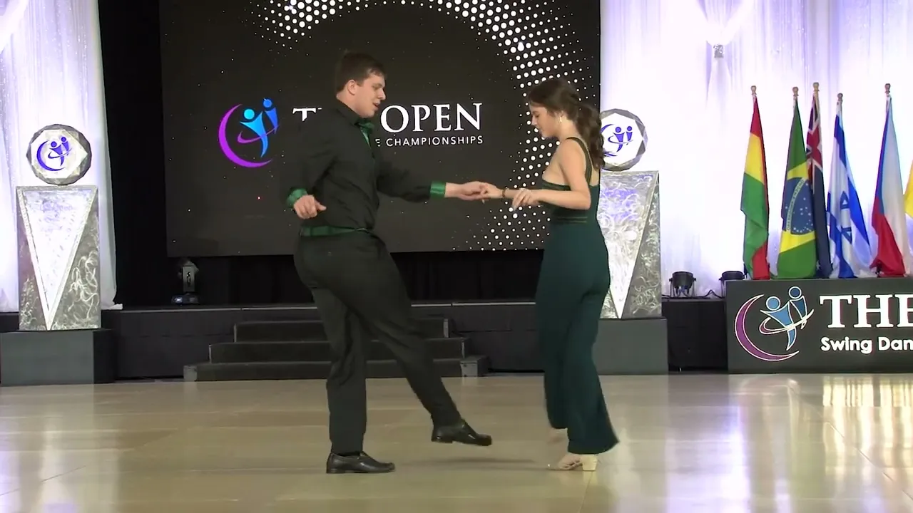 Bennett Rusmisell and Graylen Kirby - 4th place Young Adults - The Open 2023