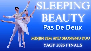 minjin kim u0026 seongmo koo yagp 2026 houston finals 1st place pas de deux sleeping beauty