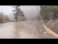 Mud Debris Flow Forces Closure On Highway 33 In Ojai