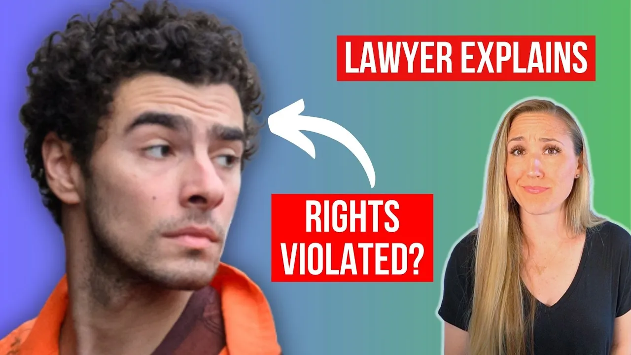 Why Luigi Mangione Says His "Manifesto" Should Be Tossed | LAWYER EXPLAINS