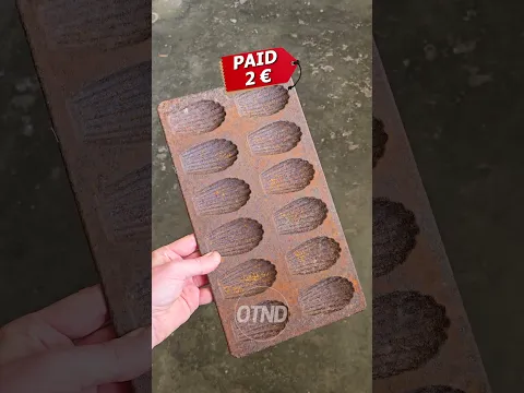Rusty Old Madeleine Mold Restoration