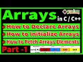 Arrays in How to declare array What is arrays How arrays works Fox Tech Academy