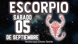 ⛔TEN CUIDADO❌ UN PELIGRO ACECHA☢️ escorpio ♏ Horóscopo diario 5 DE SEPTIEMBRE 2026🔮 horóscopo de hoy