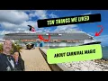Our Honest Opinion on Carnival Magic