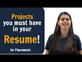 Projects you must Add in your Resume for Off-Campus Placements Software Developers only