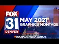 KDVR - FOX31 May 2021 Montage of Opens Promos and Graphics