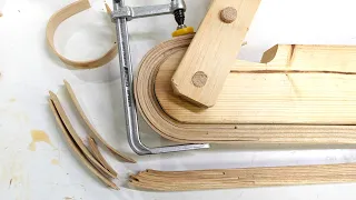 Wood bending: If at first you do succeed, try and fail again!