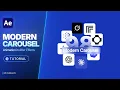 How to Create a Modern Carousel Animation in After Effects Step-by-Step Tutorial