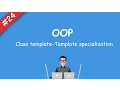 oop - Class specialization