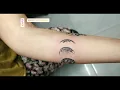 Lagu Phases of Moon Tattoo - Arm Tattoo design for Girls - Moon Phases Tattoo