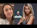 Amanda Ribas on training with former opponent Paige VanZant for 1st time