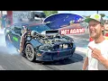 Download Lagu Cheap Racecar Challenge Day 2 - MAJOR Problems For Jackstand \u0026 The Mustang Runs FAST!
