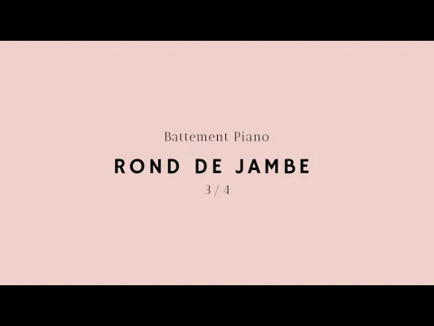 Download MP3 Ballet Music - Rond de jambe à terre II (3/4)