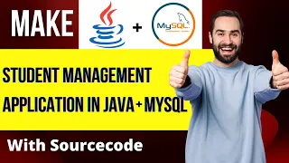 Student Management Application in Java with MySql Student Management Project Java MySQL