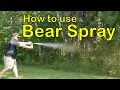 Lagu Bear Safety Part 2: Bear Spray and How to Use it!