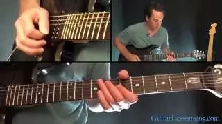 november rain guitar solo lesson guns n roses 1st and 2nd solos slash