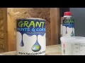 Grant 7 over 3 year old spray can paint from the store Test