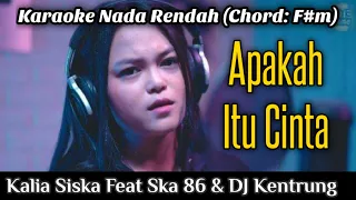 Download Kalia Siska - Apakah Itu Cinta Feat  Ska 86 dan DJ Kentrung Karaoke Lower Key Nada Rendah HD HQ MP3