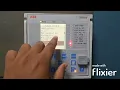 ABB REF615 Relay Fault Report Checking Process