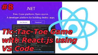 - Create Interactive Tic-Tac-Toe game with React js using VS Code