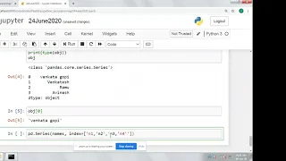 Day 11 FDP Python 24th June 2020