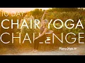 10 Day Chair Yoga Spring Challenge Back Tension Relief