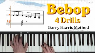 The First 4 Drills for Bebop Improvisation (Barry Harris Method on Autumn Leaves)