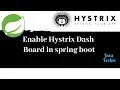 Enable Hystrix Dash Board in spring boot Java Techie