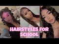 October 2025 Hairstyle Compilation Hairstyles For School TikTok Compilation