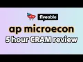 AP Microeconomics - 5 hour CRAM review all units