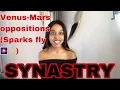 SYNASTRY Venus - Mars OPPOSITION Sparks Fly