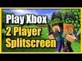 How to Play Split Screen in Minecraft on Xbox 2 Player on 1 Screen