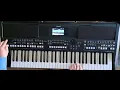 Yamaha PSR-SX600 - Live Control Knob and Modulation Wheel Demo
