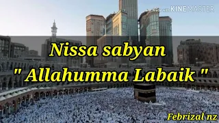 Download Nissa Sabyan - Allahumma labbaik (lirik) MP3