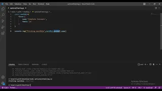 Optional chaining operator in JavaScript By complete concepts