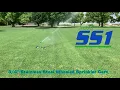 SS1 - Stainless Steel Wheeled Sprinkler Cart