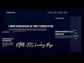 HTML SCSS Landing Page