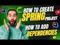 Build spring boot project in intellij using maven Dependencies