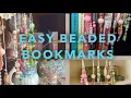 EASY BEADED BOOKMARKS TUTORIAL MUST SEE THESE WOW