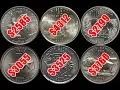 TOP 10 Most Valuable US State Quarters - High Grade Examples Sell for BIG Money