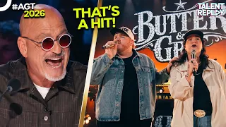 They Sang an ORIGINAL... And Howie Said “THIS WILL BE ON THE CHARTS” | Butter & Grit | AGT 2026 [4K]