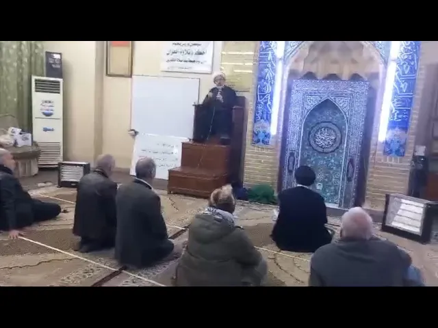 ⁣نعي حسيني حزين - الدكتور الشيخ إبراهيم العاملي - الكاظمية