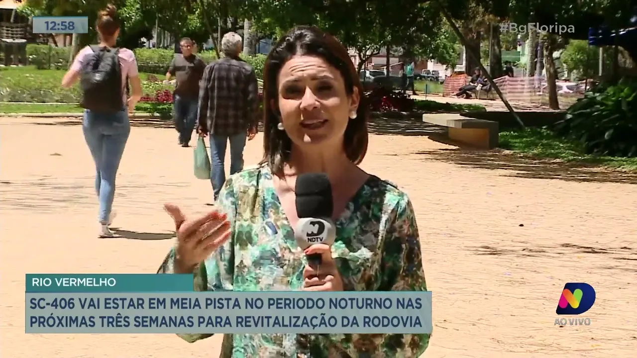 SC-406 terá alterações no trânsito para obras de revitalização em Florianópolis; veja detalhes