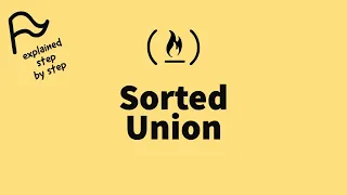 STEP BY STEP FreeCodeCamp - Sorted Union