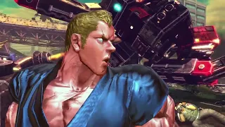 Street Fighter X Tekken Abel Intro Win Poses 