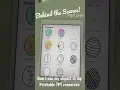 How I use clipart in my TPT printable resources behind the scenes