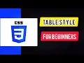 CSS table style properties tutorial explain in Tamil tamil