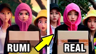 Asi Se Verian Las Guerreras K-Pop Si Fueran Reales | KPop Demon Hunters