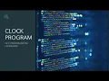 C PROGRAM FOR CLOCK PROJECT